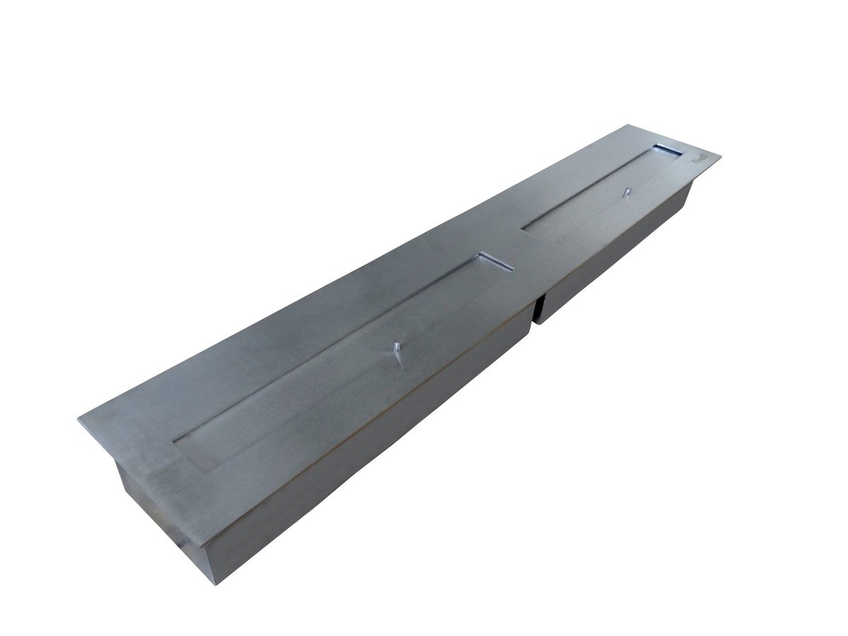 Lareira Queimador Ecológico Inox 80cm
