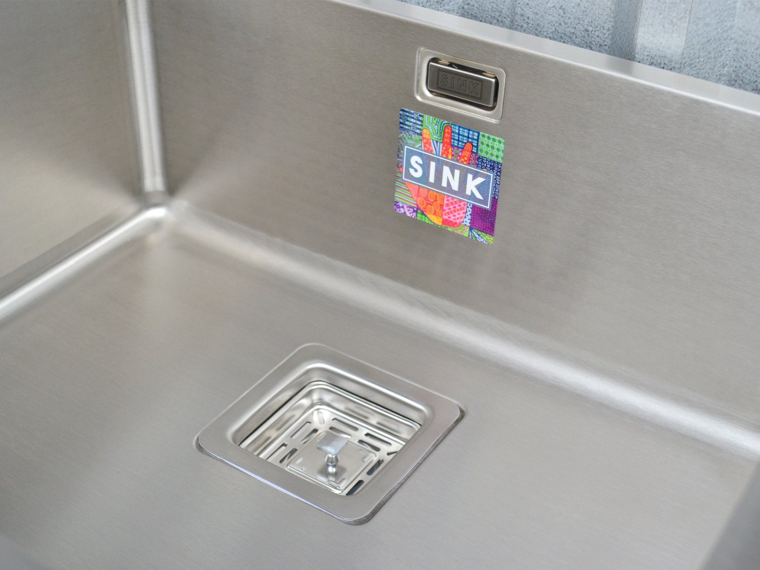Cuba Inox Fosca Escovada 40x40x20cm Squar...