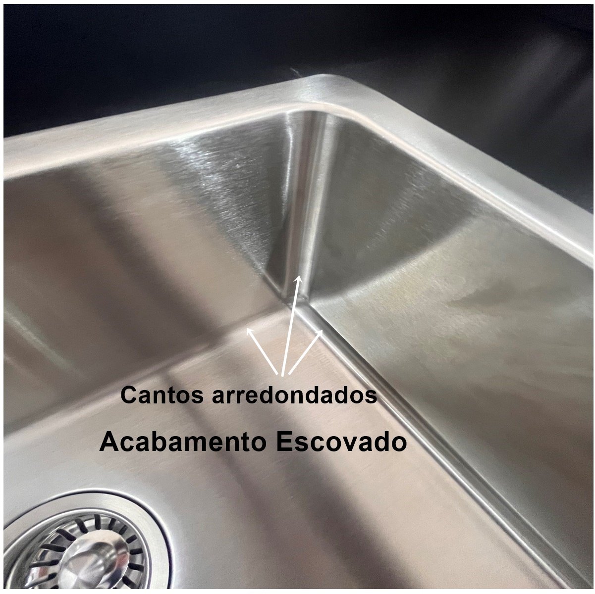 Cuba Inox Escovada 50x40x20cm LIGHT Sink