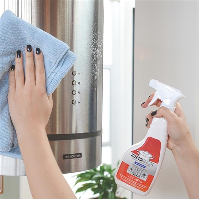 Limpador Spray Tramontina Superinox 300ml...