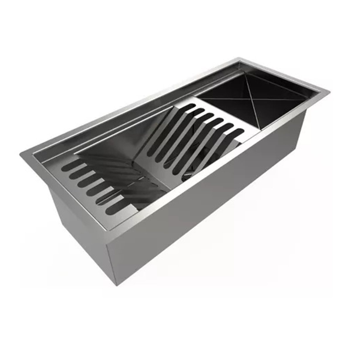 Canal Equipado Com Calha 38cm Completa Co...