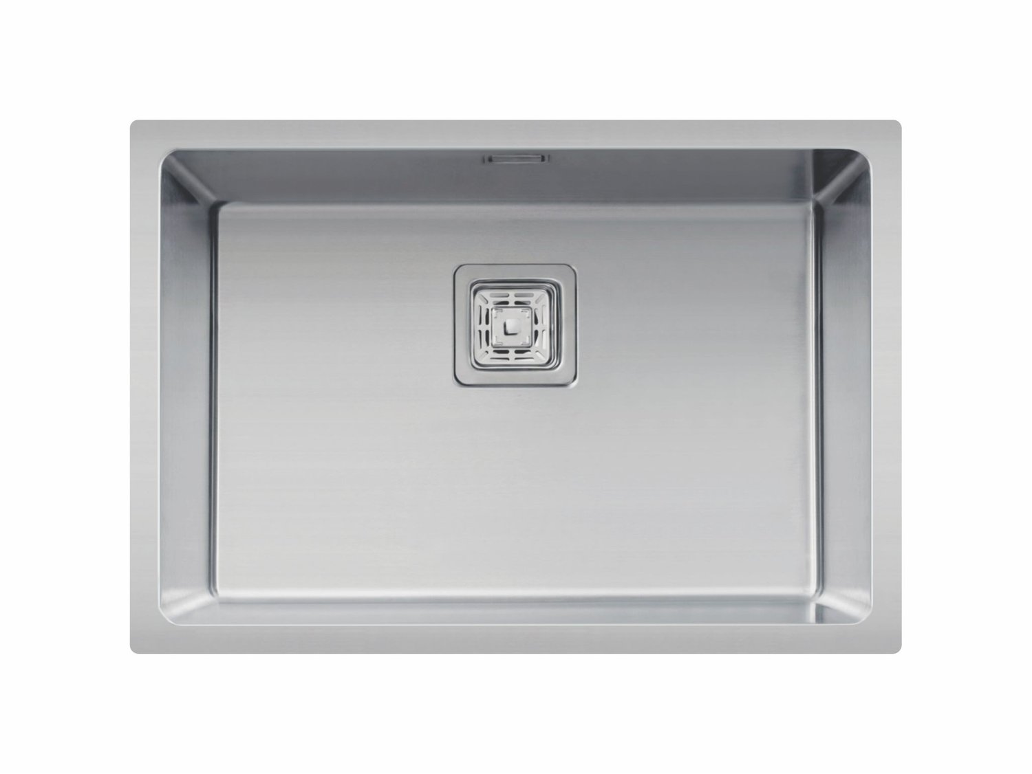 Cuba Inox Fosca Escovada 60x40x20cm Squar...