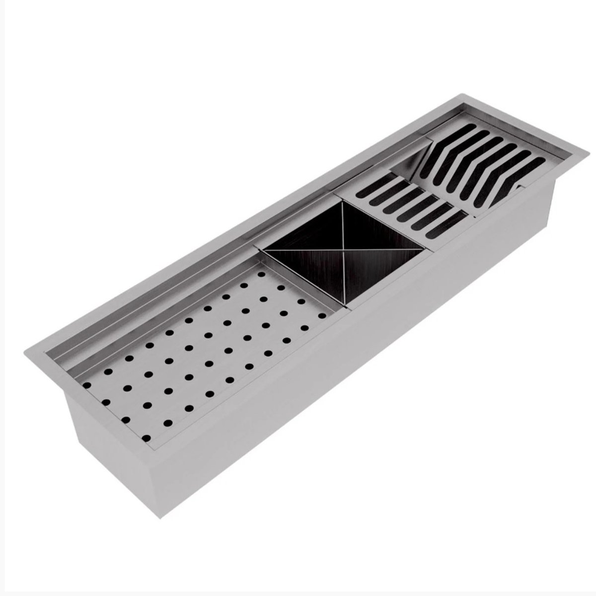 Canal Equipado Com Calha 62cm Completa Co...