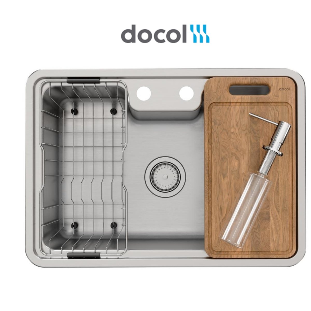 Cuba Inox Cozinha Docol Massima 68x48cm C...