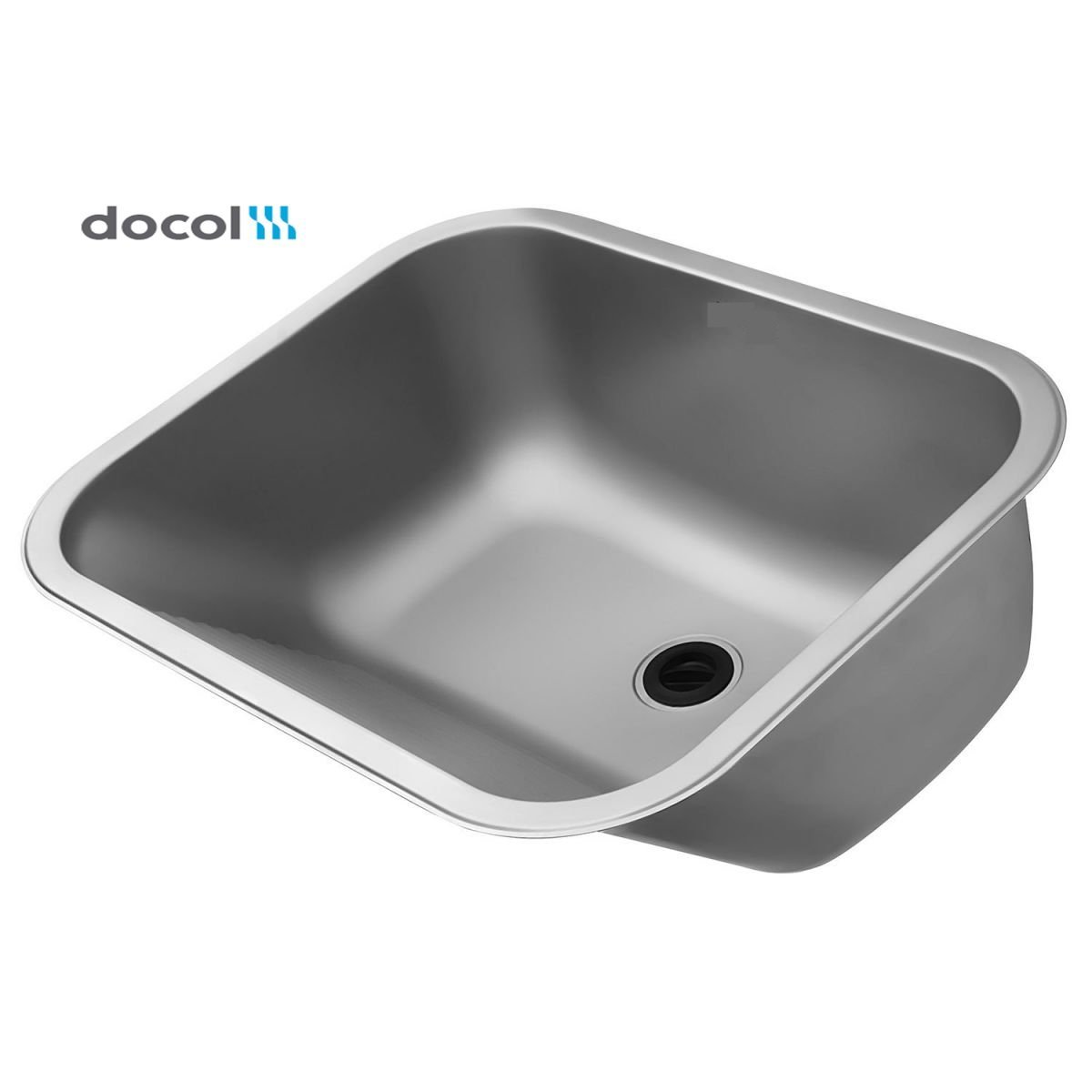 Tanque Inox Monobloco Docol 55x45x23cm Fo...
