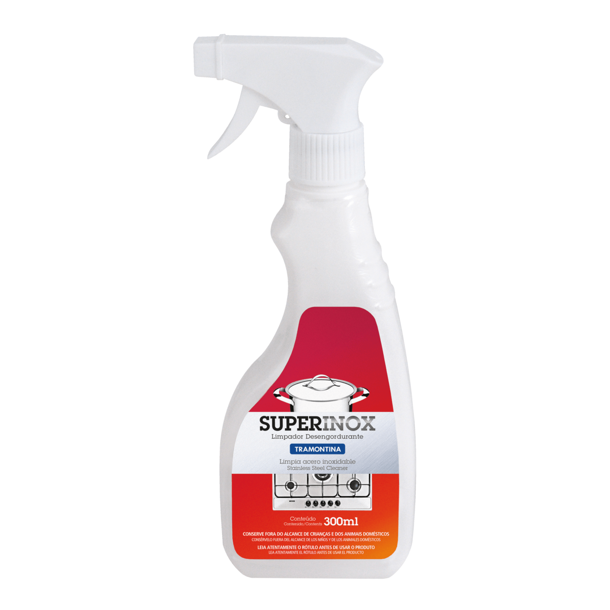 Limpador Spray Tramontina Superinox 300ml...