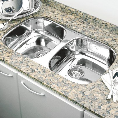 Cuba Inox Tramontina Dupla Isis 2C 34 BL ...