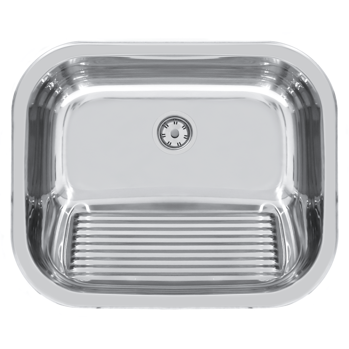 Tanque Inox Tramontina 50x40x23cm Brilho