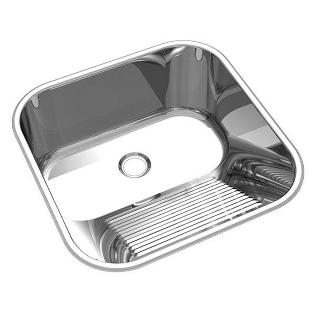 Tanque Inox Tecnocuba 40x40x20cm - 19 lit...