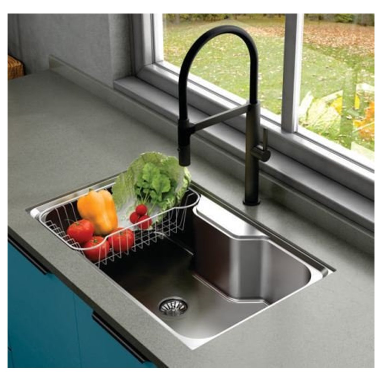 Torneira Monocomando Debacco Aço Inox Bla...