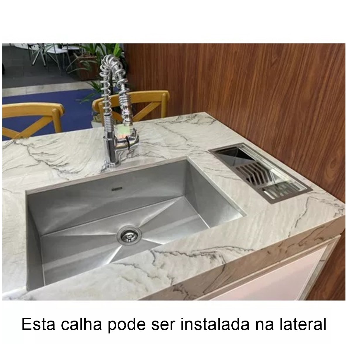 Canal Equipado Com Calha 38cm Completa Co...