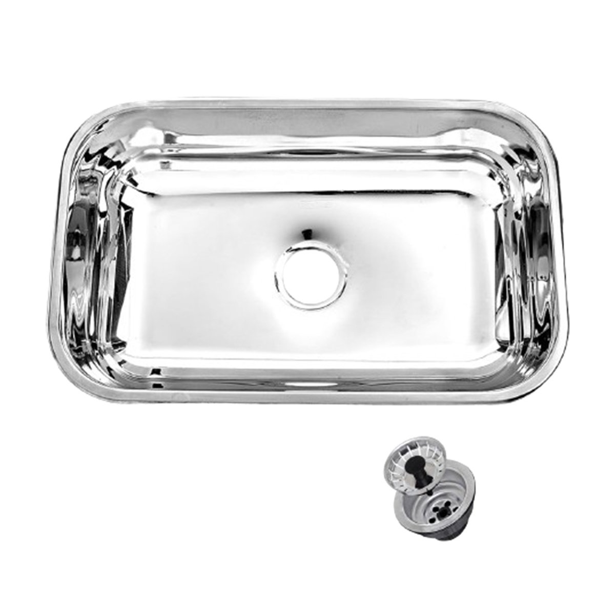Cuba Inox Tecnocuba N1 46x30x14cm Alto Br...