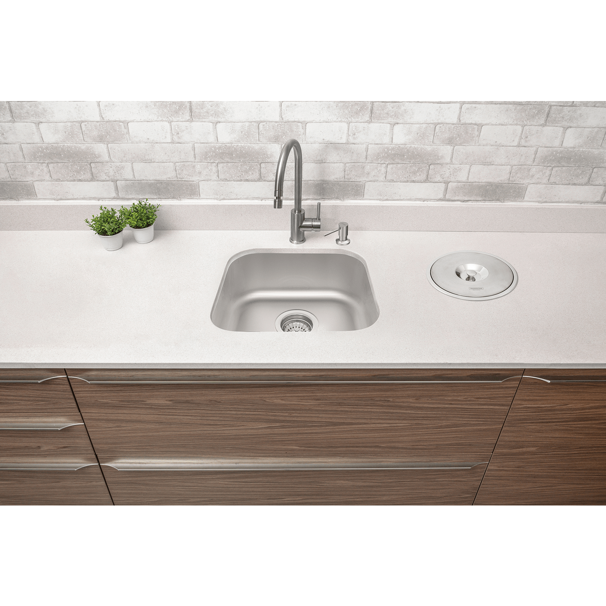 Cuba Inox Tramontina 40x34x17cm Fosca Com...