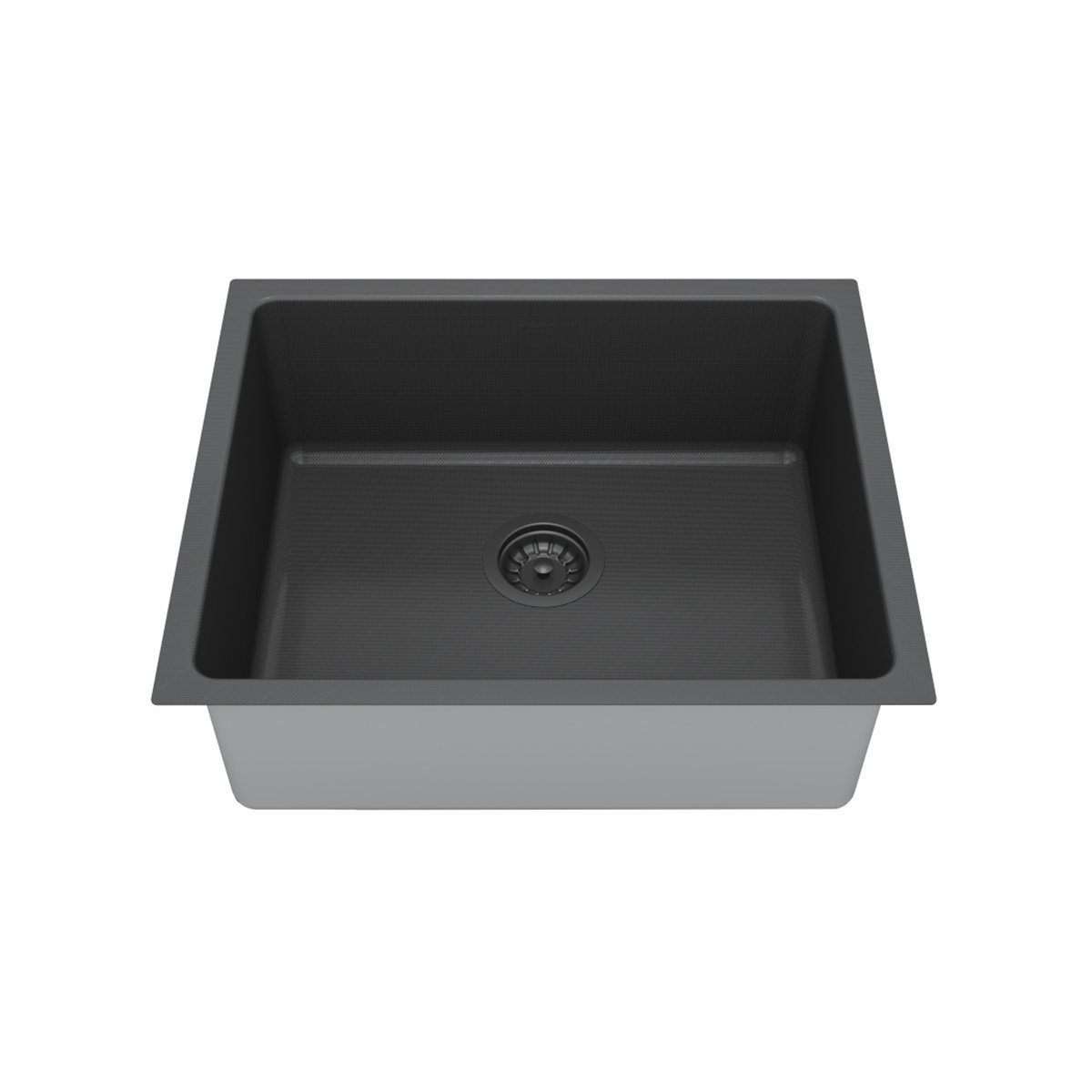 Cuba Inox Texturizada Grafite 50x40x20cm ...