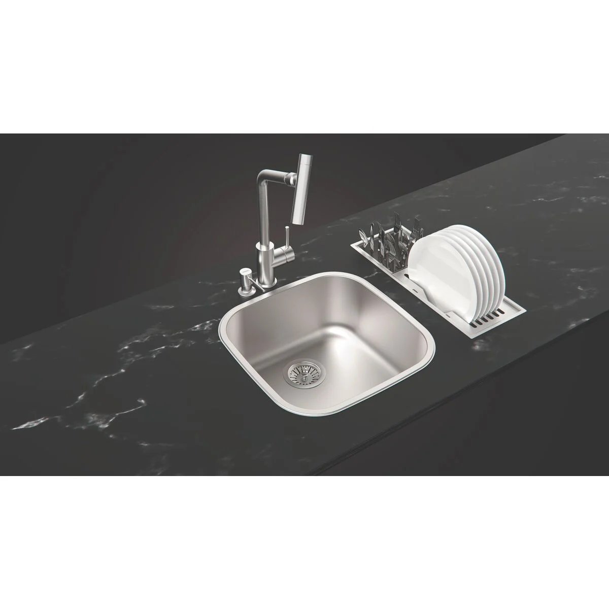 Cuba Inox Tramontina Aria Max 40x40x20cm ...