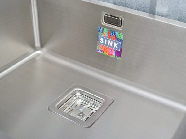 Cuba Inox Fosca Escovada 50x40x20cm Squar...